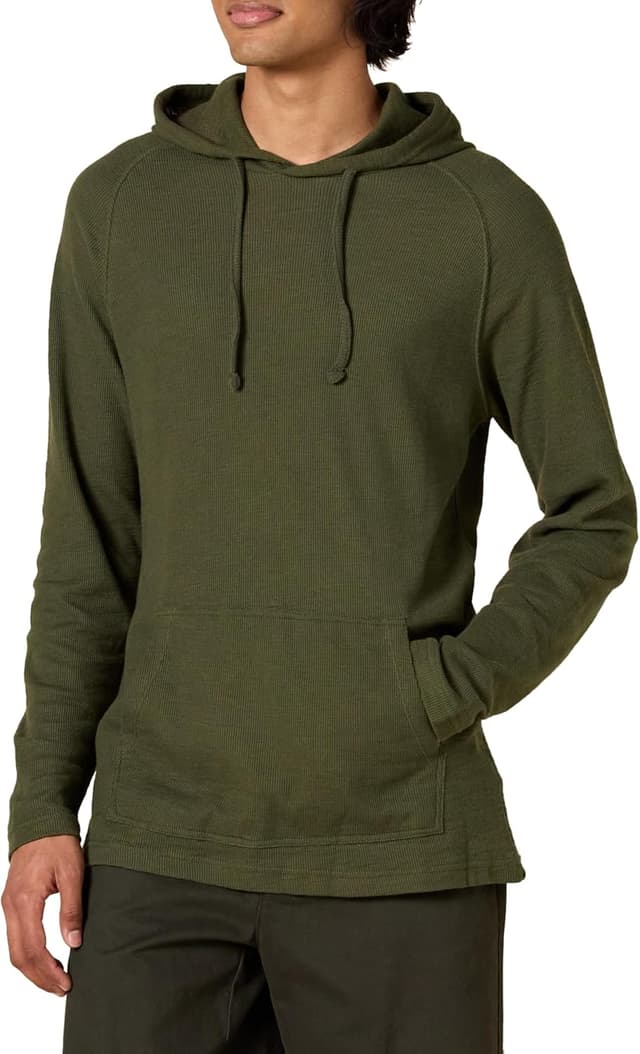 Detalle 2 de Amazon Essentials Men’s Slub Thermal Hoodie (Regular Fit)