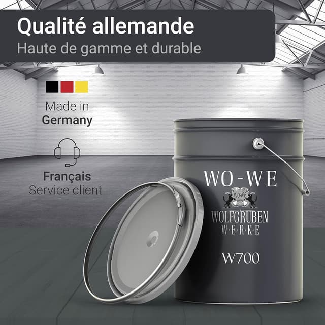 Thumbnail 4 de WO-WE W700 Peinture sol RAL 9005 5L
