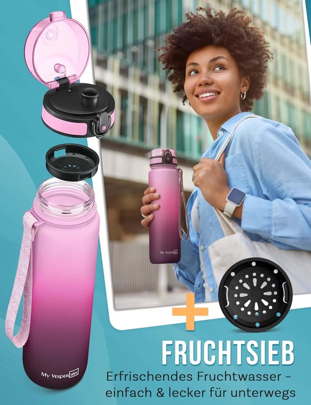 Detalle 2 de My Vesperbox Trinkflasche Kinder 750 ml