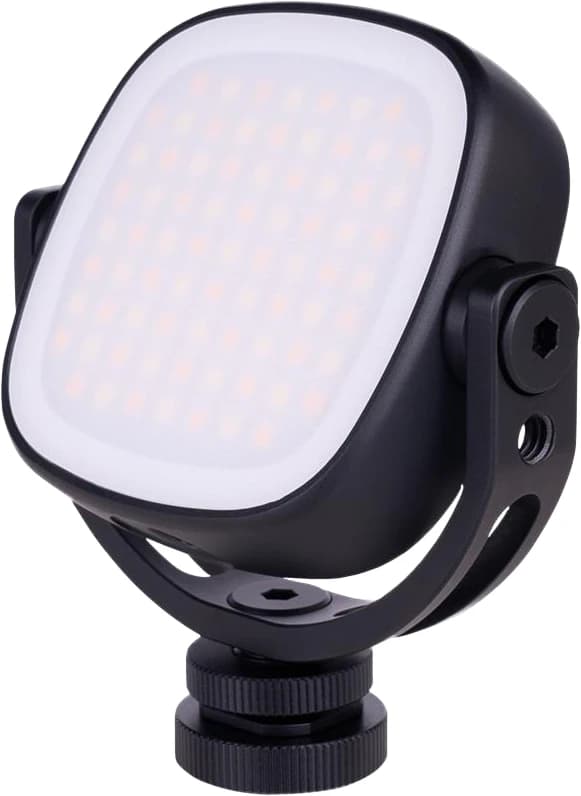 Detalle 2 de Dörr LED Video Light MVL-77 – kompakte Tageslicht-LED für Video und Foto am Blitzschuh