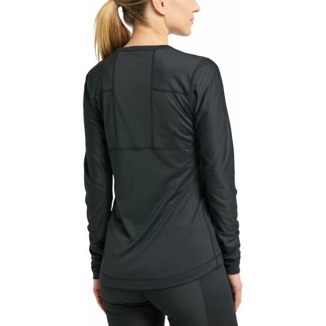 Detalle 2 de Haglöfs Natural Blend Tech Crew Mujer camiseta 1 capa