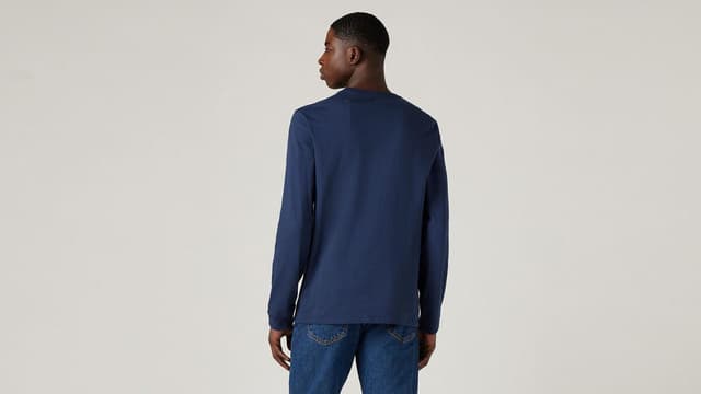 Detalle de Levi's Long-Sleeve Original Housemark Tee S