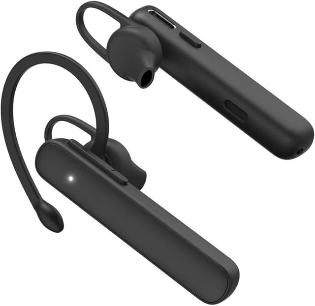 Detalle de Hama MyVoice Station Mono Bluetooth Headset with multi-point and USB charging station (Black)