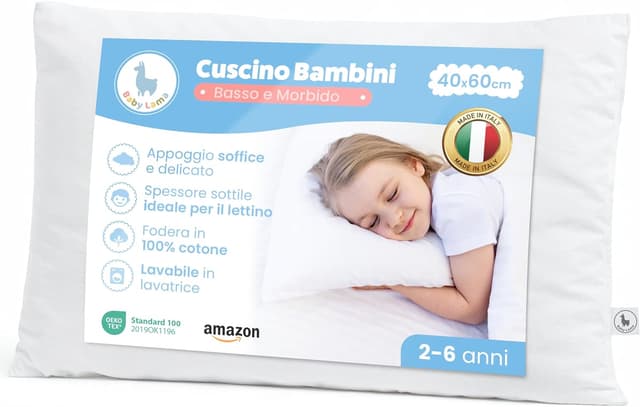 Detalle de Baby Lama Cuscino Lettino Bambino 40x60