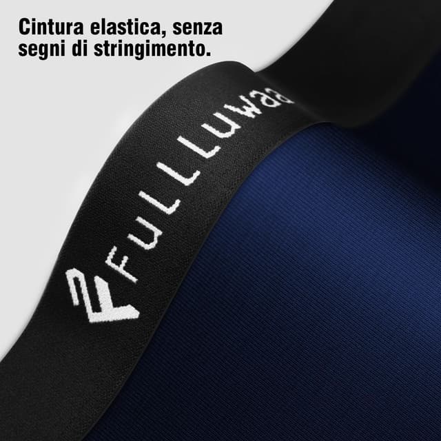 Detalle 2 de Fullluwaa Boxer Uomo in cotone da 12 pezzi, elasticizzato e traspirante (S–4XL)