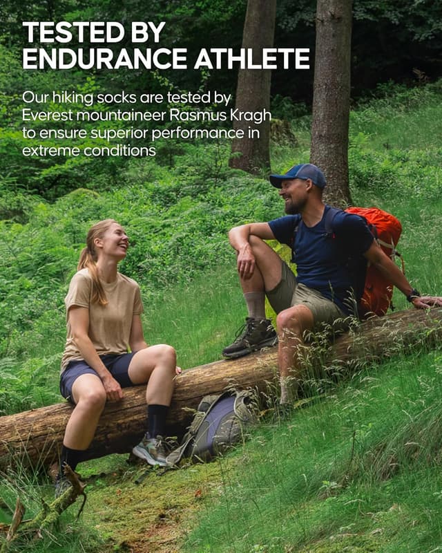 Detalle 2 de Danish Endurance Hiking socks, merino 3 or 5-pack