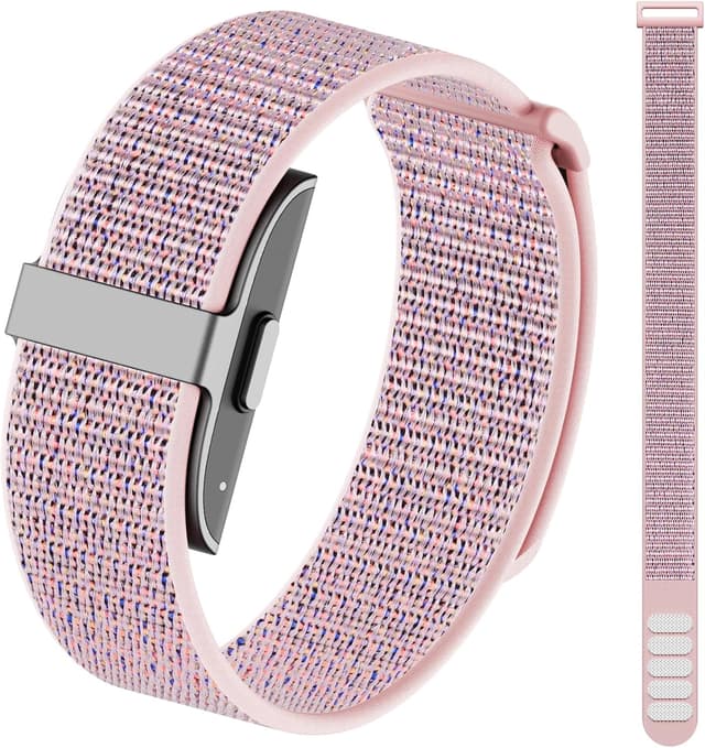 Detalle de ZOOROO Nylon Loop Sport Replacement Bands for Hume Health Band (adjustable breathable wrist strap)