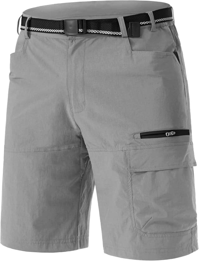 Imagen de TACVASEN Men’s Quick-Dry Outdoor Cargo Shorts (No Belt) for Hiking, Golf & Work en OfertitasTOP
