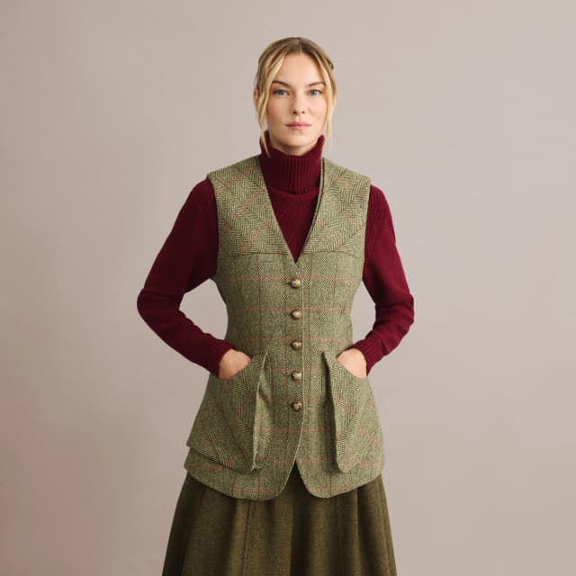 Detalle 2 de Verhunt chaleco mujer tiradora espiga