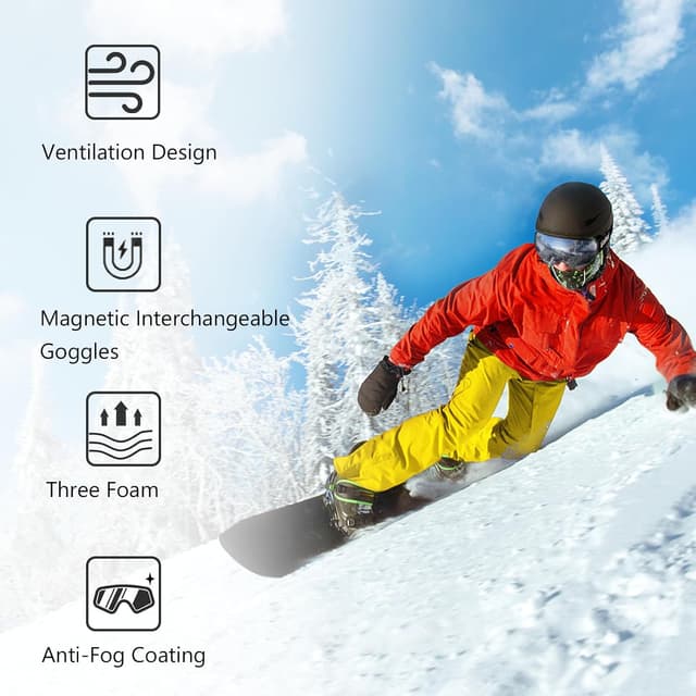 Thumbnail 3 de GlaRid PRO Frameless Ski Goggles