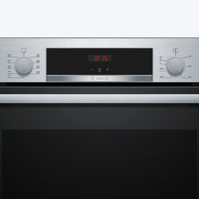Detalle de Bosch HBA514AS3 horno multifunción 45 cm Aqualisis