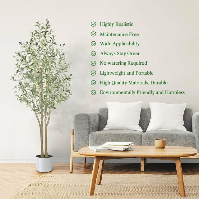 Detalle 2 de Alupssuc Artificial Olive Tree 5ft