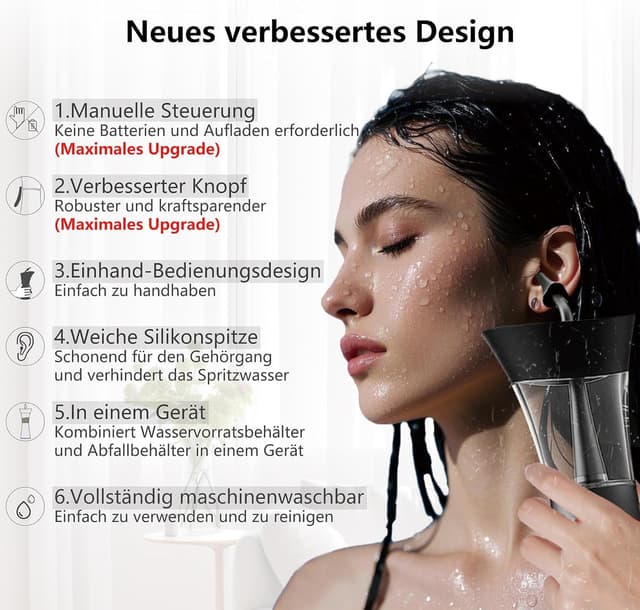 Detalle 2 de Ohrenschmalz-Entfernungs-Set mit Einhandbedienung