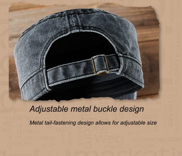 Thumbnail 6 de QICHEN Military Army Cap verstellbar 59-62 cm