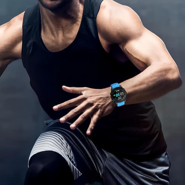 Thumbnail 6 de 22mm silicone watch strap for OVERSTEP