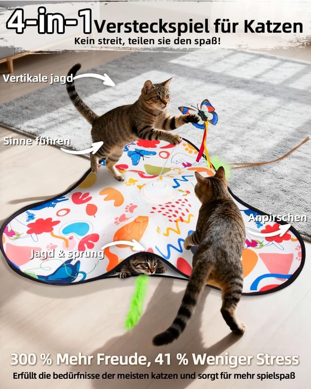 Thumbnail 6 de Wagxoey Interaktives Katzenspielzeug Wiederaufladbar