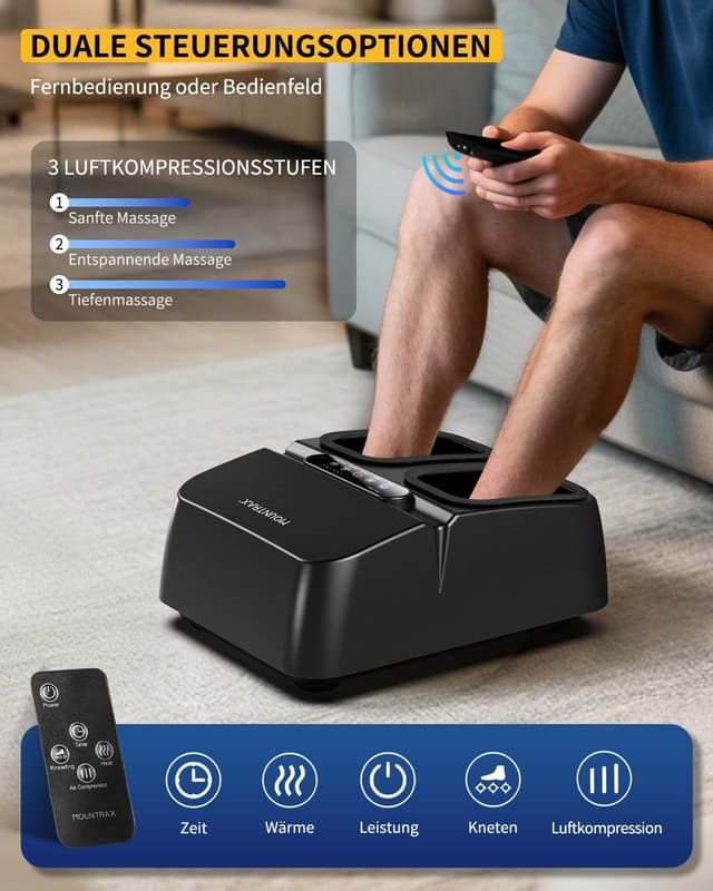 Detalle 2 de Mountrax Fußmassagegerät mit Wärme