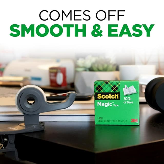 Thumbnail 3 de Scotch Magic Tape invisible 6 rolls