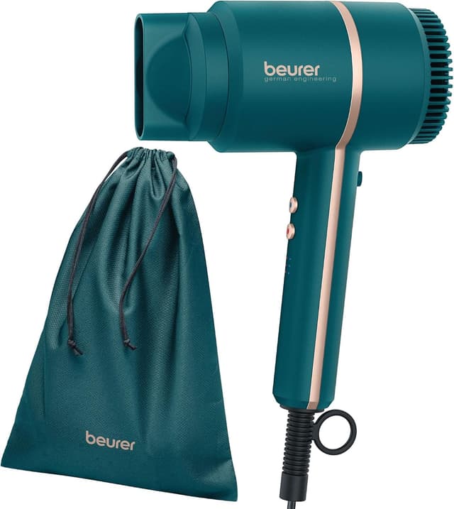 Thumbnail 6 de Beurer HC 35 sèche-cheveux compact ionique 1600–2000 W noir/rose, embout concentrateur inclus