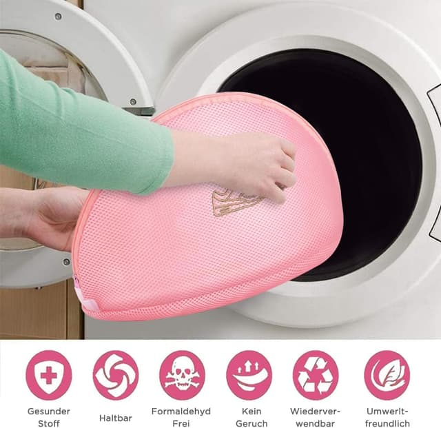 Thumbnail 4 de ecooe 2 unidades de red lavandería rosa 👜 para zapatos