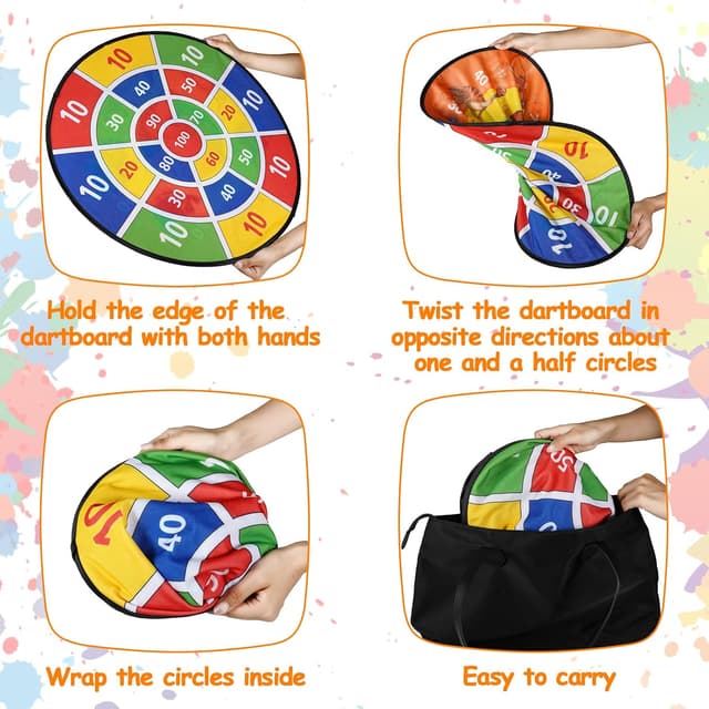 Thumbnail 5 de 26 Inches Kids Dart Board Set