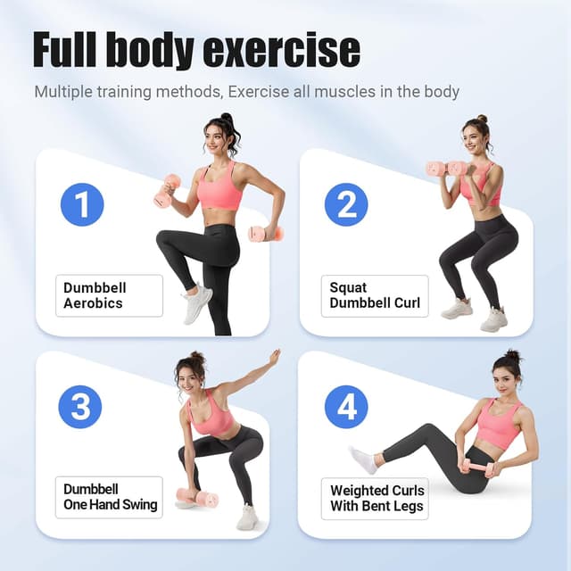 Detalle 2 de MERACH Adjustable Dumbbell Set 8 kg