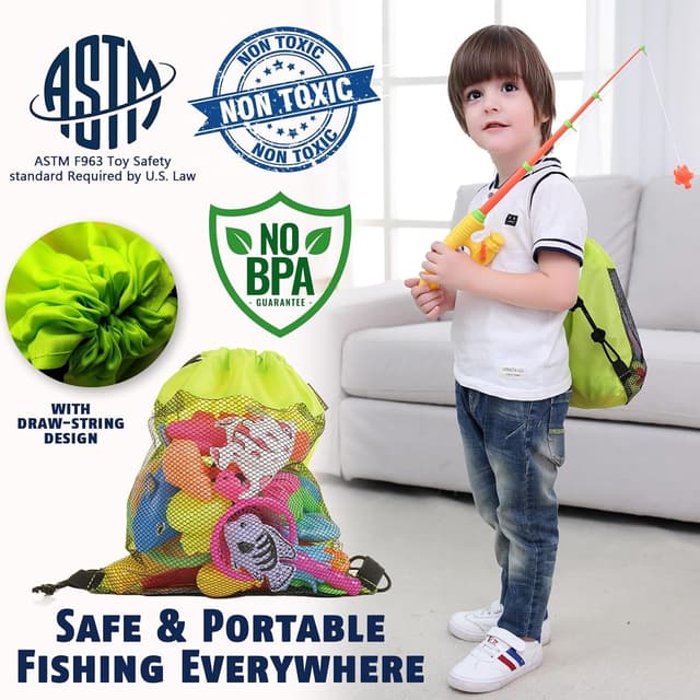 Thumbnail 5 de CozyBomB Magnetic Fishing Set Ages 3-5