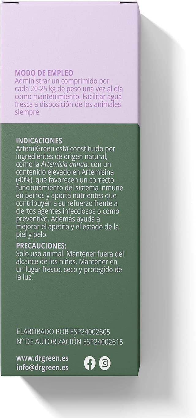 Thumbnail 2 de Drasanvi ARTEMIGREEN 30 comprimidos