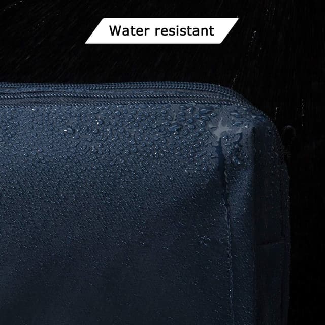 Detalle de BAGSMART Wash Bag for Men Travel Toiletry Bag (Water-Resistant, Dual Zips, Wet/Dry Pocket) – Blue