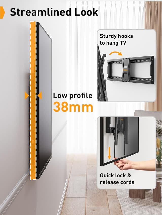 Thumbnail 5 de Perlegear PGLT5 Wandhalterung 37–82 Zoll