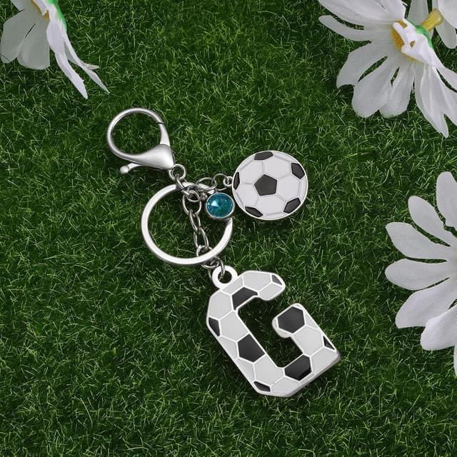 Thumbnail 3 de MWOOT Football Alphabet Keychain