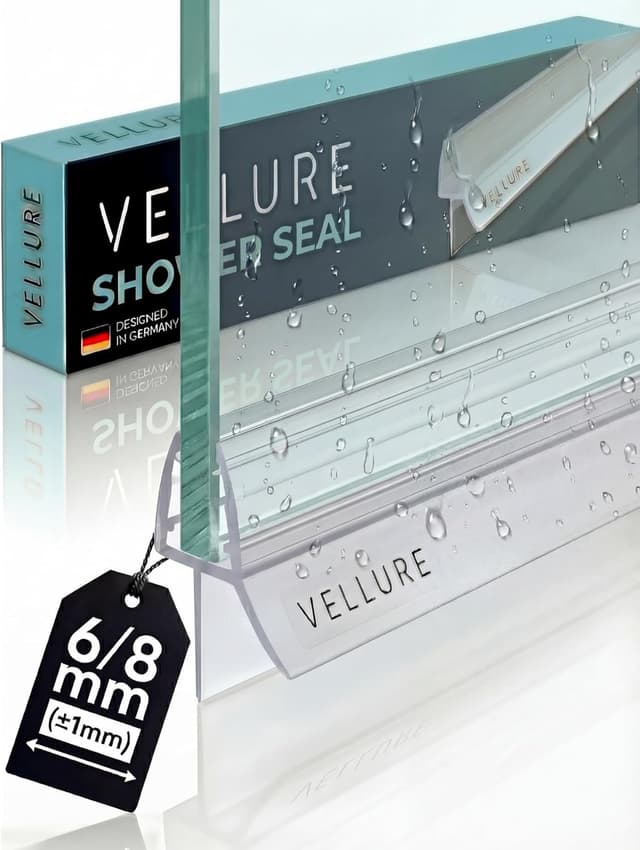 Detalle de Vellure Shower Screen Seal Strip 8 mm