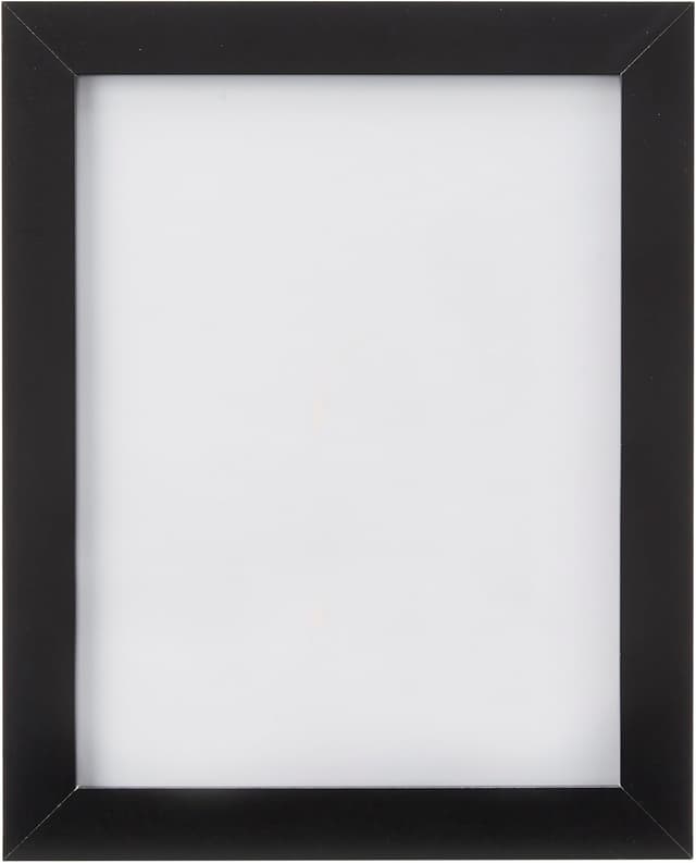 Detalle 1 de Amazon Basics Dokumentenrahmen Holz 28×21,6 cm Schwarz