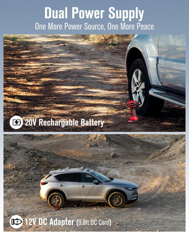 Detalle 2 de AVID POWER Tire Inflator 20V Portable Air Compressor