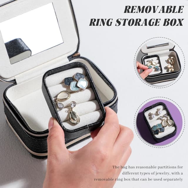 Thumbnail 4 de BS-MALL Travel Jewelry Box