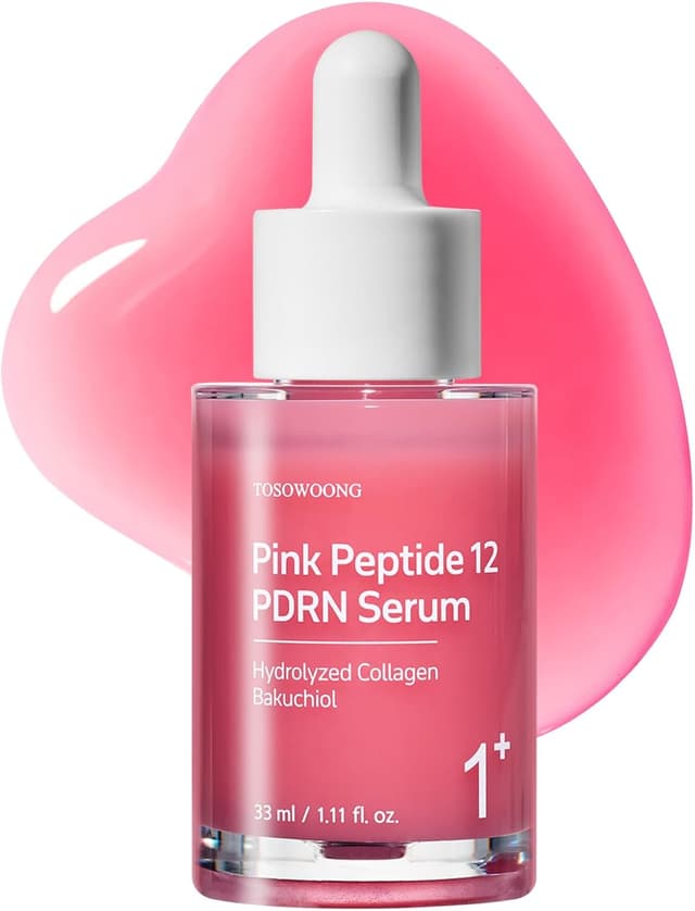 Detalle de TOSOWOONG Siero Pink Peptide 33 ml 💧