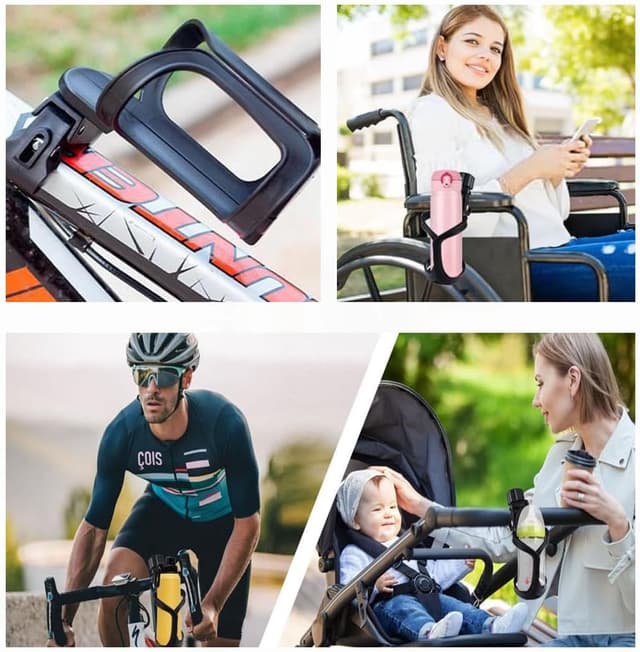 Detalle 2 de Flaschenhalter Fahrrad 2er Set