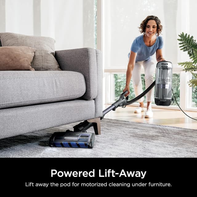 Detalle de Shark Vertex AZ2001AMZ Upright Vacuum with DuoClean PowerFins, Powered Lift-Away, and Self-Cleaning Brushroll