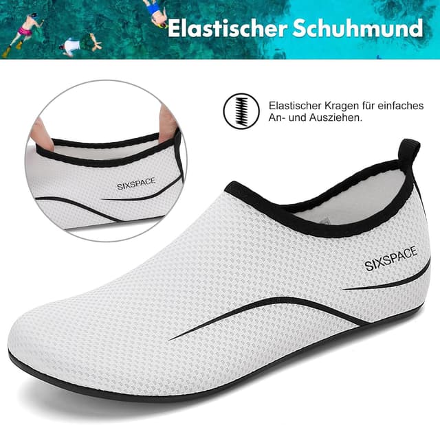 Thumbnail 4 de Sixspace Badeschuhe Wasserschuhe Gr.34-47