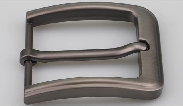 Detalle 2 de McFanBe Modern Polished Alloy Belt Buckle (fits belts up to 38mm wide)