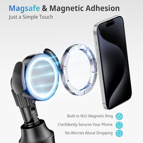 Thumbnail 2 de UBeesize 62" Magnetic Selfie Stick Tripod for iPhone