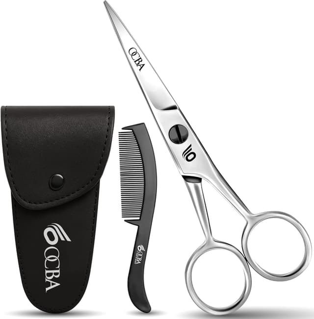 Imagen de OCBA Beard Scissor Professional stainless steel scissors ✂ en OfertitasTOP