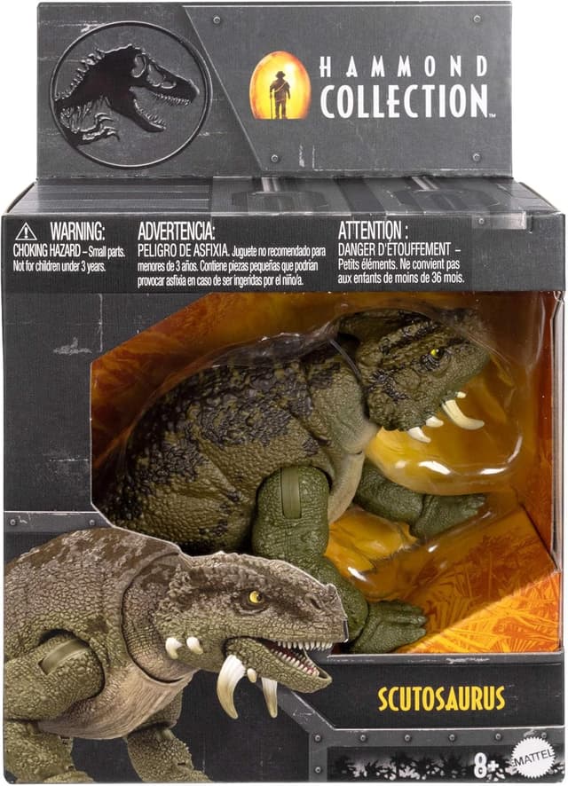 Detalle 2 de Scutosaurus dinosaur action figure 14 points