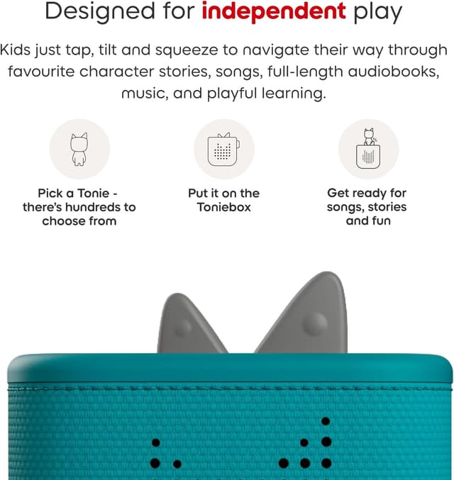 Detalle de Toniebox 2 Tropical Teal starter set