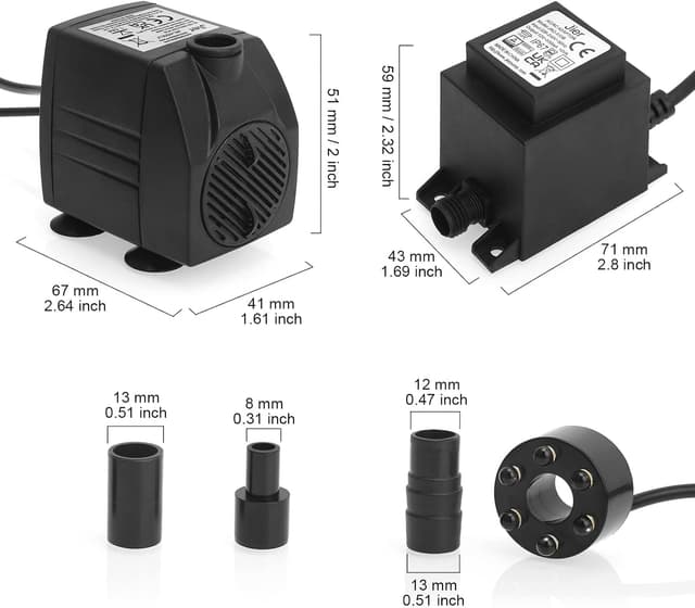 Detalle de BARST JR-450LV 450L/H fountain pump
