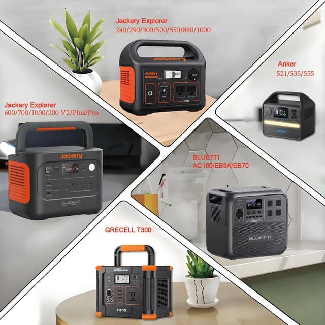 Thumbnail 6 de VOLTKARE 26ft 14AWG Solar Extension Cable (DC 8mm) for Jackery Explorer, BLUETTI AC180/EB3A and more