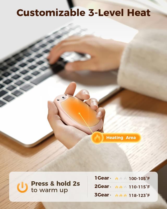 Detalle de SWEETFULL Hand Warmers 2000mAh