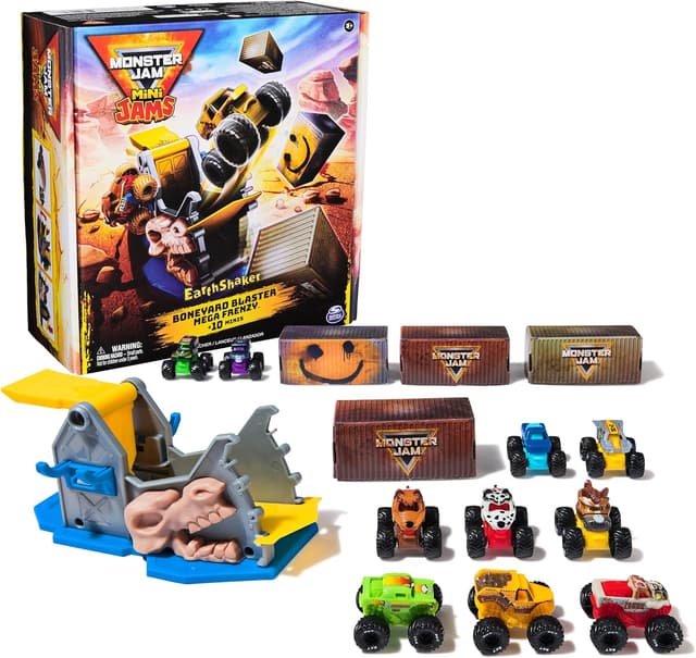 Imagen de Monster Jam Mini Jams Earthshaker Playset en OfertitasTOP