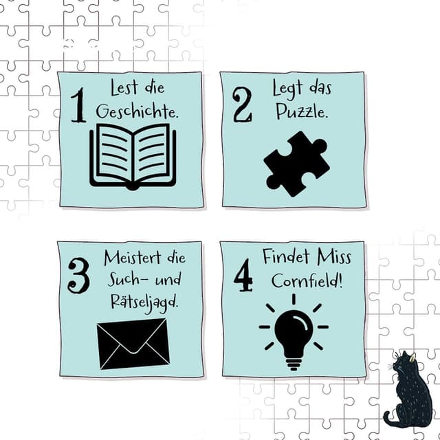 Detalle de Kosmos 698690 Story Puzzle mit 200 Teilen