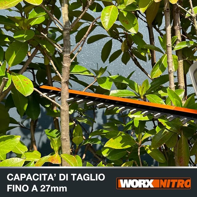 Detalle 2 de WORX Nitro WG263E.9 tagliasiepi senza fili 18 V (20 V max) PowerShare